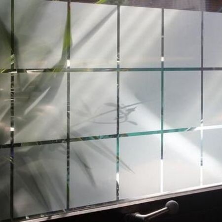 Sichtschutzfolie / Trennwand im Innenraum