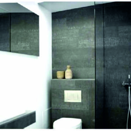 Veranschaulichung einer Badfolierung